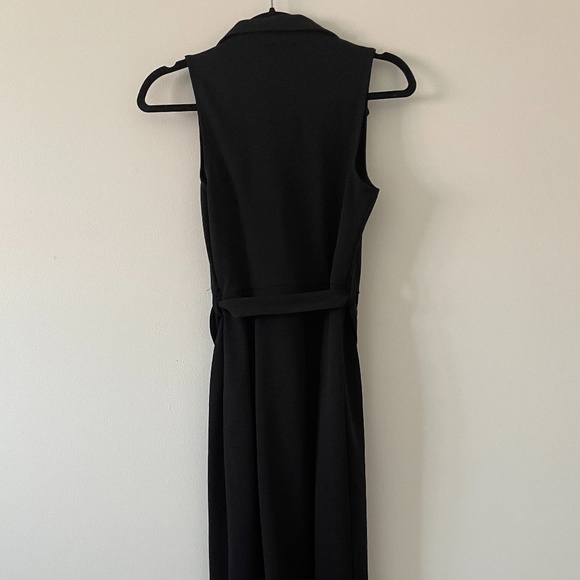 BRAND NEW 🏷 Black Midi Length Dress - Picture 4 of 4